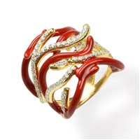 Anello Misis Donna in Argento AN03517.ROSSO